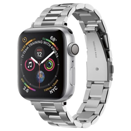 Spigen - Modern Fit (061MP25943) - Apple Watch 1/2/3/4/5/6/7/8/9/10/11/SE/SE 2/SE 3 (38/40/41/42mm) - Silver