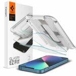 Spigen - (2 pack) Glas.tR EZ-FIT (AGL03385) - iPhone 13 / iPhone 13 Pro / iPhone 14 / iPhone 16e / iPhone 17e - Clear