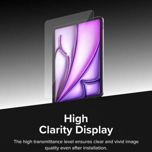 Ringke - Easy Slide Tempered Glass - iPad Air 13 (2024) / Air 13 (2025) / Air 13 (2026) - Clear