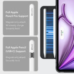 ESR - Rebound Magnetic - iPad Pro 12.9 (2020/2021/2022) / Air 13 (2024) / Air 13 (2025) / Air 13 (2026) - Black