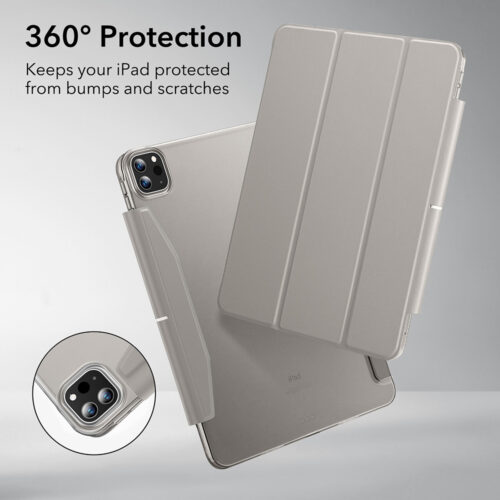 ESR - Ascend Trifold - iPad Pro 13 (2024) / iPad Pro 13 (2025) - Grey