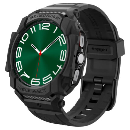 Spigen - Rugged Armor Pro (ACS08427) - Samsung Galaxy Watch Ultra 47mm / Watch Ultra 2 - Black