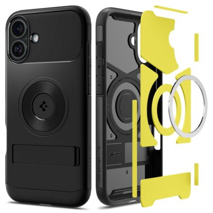 Spigen - Slim Armor MagSafe (ACS08227) - iPhone 16 - Black