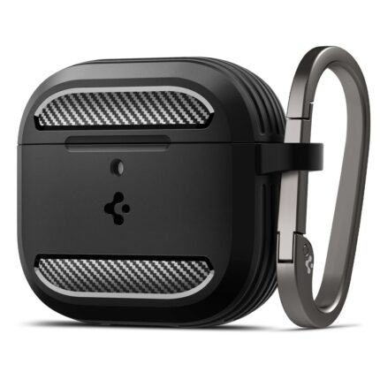 Spigen - Rugged Armor (ACS08642) - Apple AirPods 4 - Matte Black