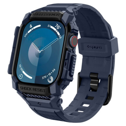 Spigen - Rugged Armor Pro (ACS08606) - Apple Watch 10 46mm / Watch 11 46mm - Navy Blue