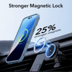 ESR - Classic Hybrid HaloLock Kickstand - iPhone 16 - Clear Blue