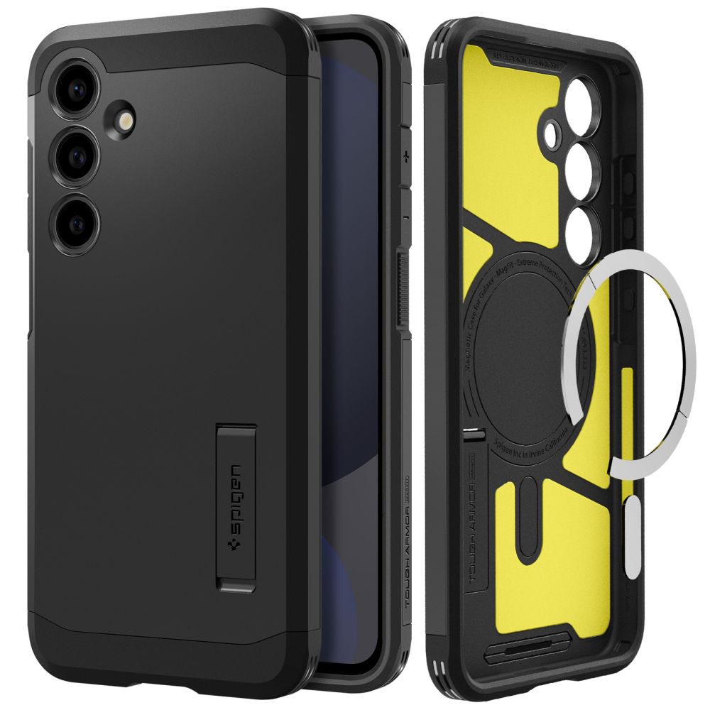 Spigen - Tough Armor MagSafe (ACS08625) - Samsung Galaxy S24 FE - Black Spigen - Tough Armor MagSafe (ACS08625) - Samsung Galaxy S24 FE - Black