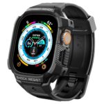 Spigen - Rugged Armor Pro (ACS05460) - Apple Watch Ultra / Ultra 2 / Ultra 3 - Black