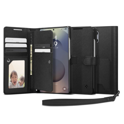 Spigen - Wallet S (ACS09124) - Samsung Galaxy S25 Ultra - Black