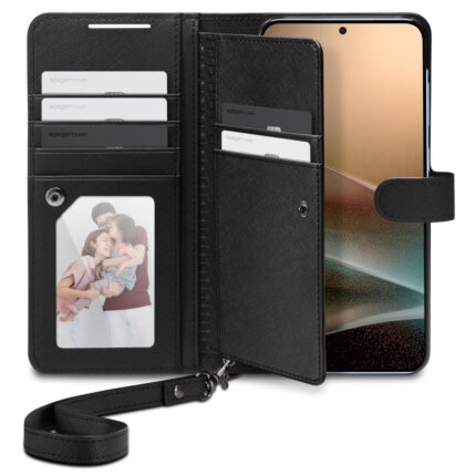 Spigen - Wallet S (ACS09125) - Samsung Galaxy S25 Plus - Black