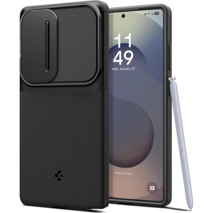 Spigen - Optik Armor (ACS08969) - Samsung Galaxy S25 Ultra - Black