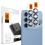 Spigen - (2 pack) Optik.tR EZ Fit Pro Camera Glass (AGL09092) - Samsung Galaxy S25 - Black