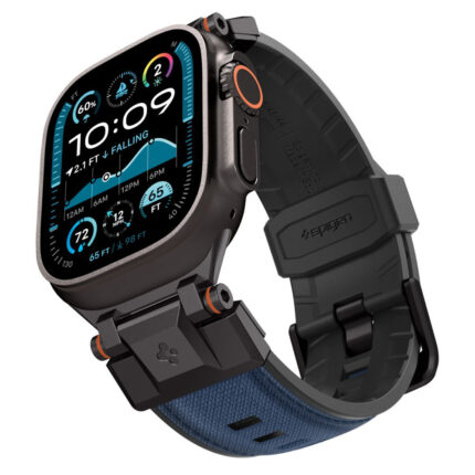Spigen - DuraPro Armor (AMP09103) - Apple Watch 1/2/3/4/5/6/7/8/9/10/11/SE/SE 2/SE 3/Ultra/2/3 (42/44/45/46/49mm) - Navy Blue