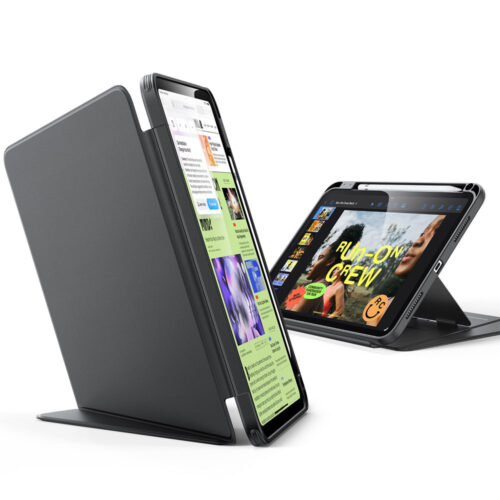 ESR - Flip Hybrid (with Pencil Holder) - iPad 10 (2022) 10.9 / 11 (2025) / 12 (2026) - Black