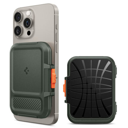 Spigen - Magnetic Card Holder Lock Fit MagSafe (AFA08528) - Universal