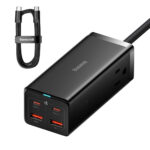 Baseus - Wall Charger/Powerstrip (PSZM000201) - Type-C Cable Included