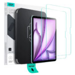ESR - Tempered Glass Screen Protector UltraFit Tray (2 pack) - iPad Air 13 (2024) / Air 13 (2025) / Air 13 (2026) - Clear