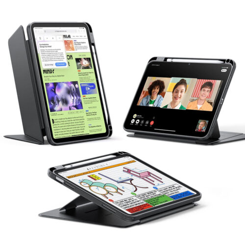 ESR - Flip Hybrid (with Pencil Holder) - iPad 10 (2022) 10.9 / 11 (2025) / 12 (2026) - Black