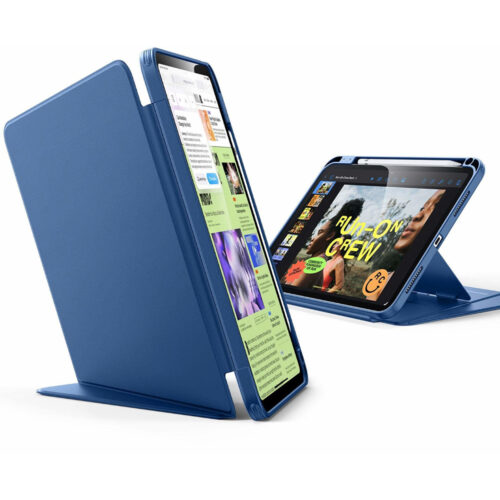 ESR - Flip Hybrid (with Pencil Holder) - iPad 10 (2022) 10.9 / 11 (2025) / 12 (2026) - Blue