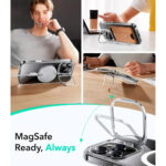 ESR - Classic Hybrid HaloLock Kickstand - iPhone 16 Pro Max - Clear