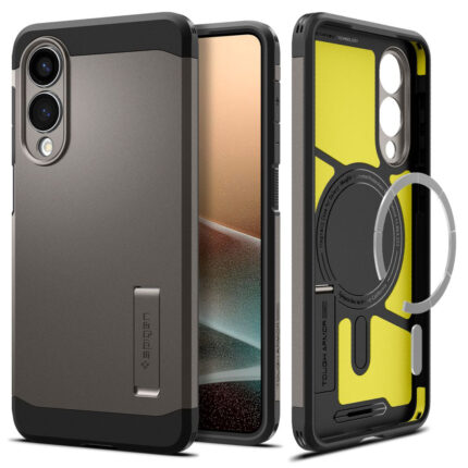 Spigen - Tough Armor MagSafe (ACS09423) - Samsung Galaxy S25 Edge - Gunmetal