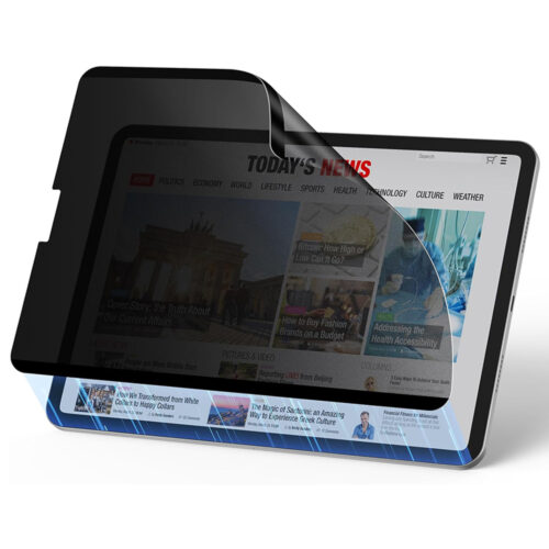 ESR - Magnetic Privacy Screen Protector - iPad Pro 12.9 (2018 / 2020 / 2021 / 2022) - Black