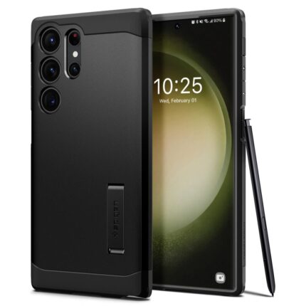 Spigen - Tough Armor (ACS05623) - Samsung Galaxy S23 Ultra - Black