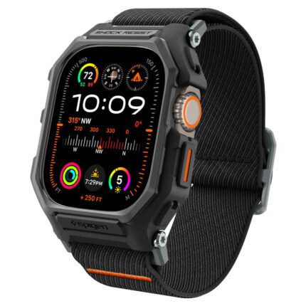 Spigen - Lite Fit "Pro" (ACS07104) - Apple Watch Ultra / Ultra 2 / Ultra 3 - Matte Black