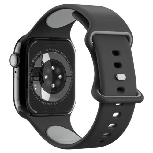 Spigen - Nano Pop (AMP09324) - Apple Watch 1/2/3/4/5/6/7/8/9/10/11/SE/SE 2/SE 3 (38/40/41/42mm) - Black Sesame