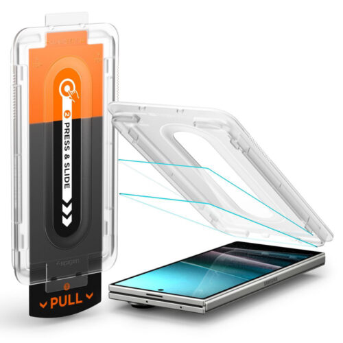 Spigen - (2 pack) Glas.tR EZ-FIT Pro HD (AGL09579) - Samsung Galaxy Z Fold7 / Z Fold8 Ultra - Clear