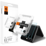 Spigen -  (2 pack) Glas.tR EZ-FIT HD (AGL09585) - Samsung Galaxy Z Flip7 / Z Flip8 - Clear