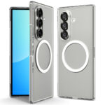 Spigen - Air Skin MagSafe (ACS09545) - Samsung Galaxy Z Fold7 - Crystal Clear / White