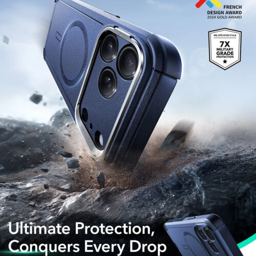 ESR - Cyber Armor Kickstand - iPhone 17 Pro Max - Blue