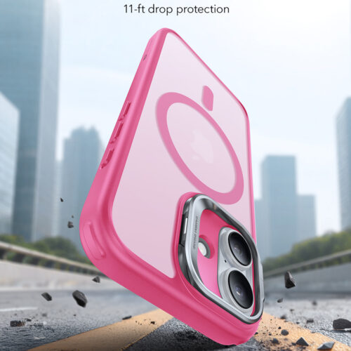 ESR - Classic Hybrid HaloLock Kickstand - iPhone 17 - Frosted Pink