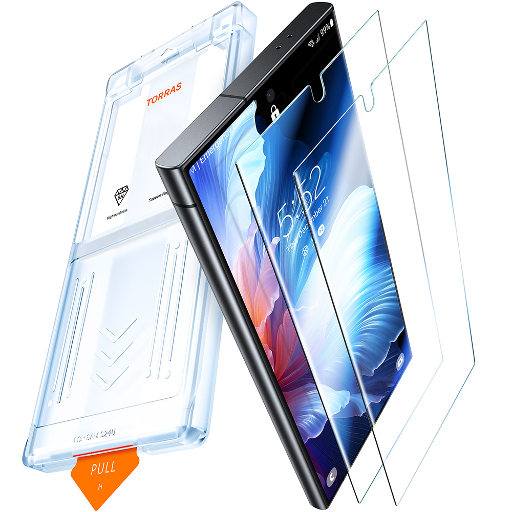 Torras - GlassGo Install Master (2 pack) - Google Pixel 9a - Clear Torras - GlassGo Install Master (2 pack) - Google Pixel 9a - Clear