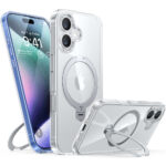 Torras - Ostand Spin MagSafe Series - iPhone 16 - Clear