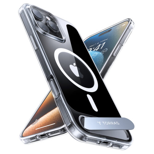 Torras - Pstand MagSafe - iPhone 16 Pro - Clear