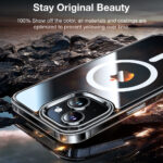 Torras - Diamond MagSafe Series - iPhone 15 - Clear