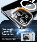 Torras - Lstand MagSafe - iPhone 15 Pro - Clear
