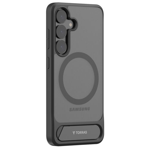 Torras - Pstand MagSafe - Samsung Galaxy S25 Plus - Black