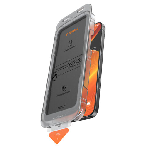 Torras - GlassGo Install Master Privacy - iPhone 16 Pro - Black