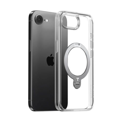 Torras - Ostand Spin MagSafe Series - iPhone 16e / iPhone 17e - Clear