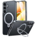 Torras - Ostand Spin MagSafe Series - Samsung Galaxy S25 Plus - Clear