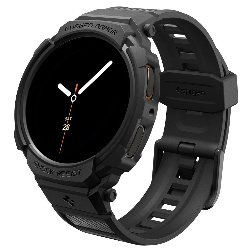 Spigen - Rugged Armor Pro (ACS10005) - Samsung Galaxy Watch8 40mm / Watch9 40mm - Matte Black Spigen - Rugged Armor Pro (ACS10005) - Samsung Galaxy Watch8 40mm / Watch9 40mm - Matte Black