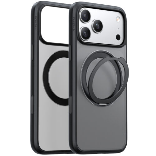 Torras - Ostand Pro MagSafe  Series - iPhone 17 Pro - Black