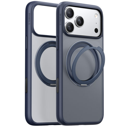 Torras - Ostand Pro MagSafe  Series - iPhone 17 Pro Max - Navy Blue