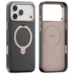 Torras - QPRO Leather Series - iPhone 17 Pro Max - Black