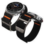 Spigen - DuraPro Flex (AMP10116) - Samsung Galaxy Watch9/ Watch8 (40mm/44mm)/ Watch8 Classic - Black