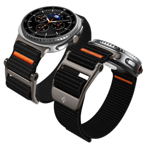 Spigen - DuraPro Flex (AMP10116) - Samsung Galaxy Watch9/ Watch8 (40mm/44mm)/ Watch8 Classic - Black