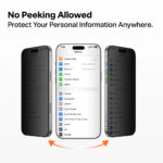 Torras - GlassGo Install Master Privacy - iPhone 17 Pro - Black
